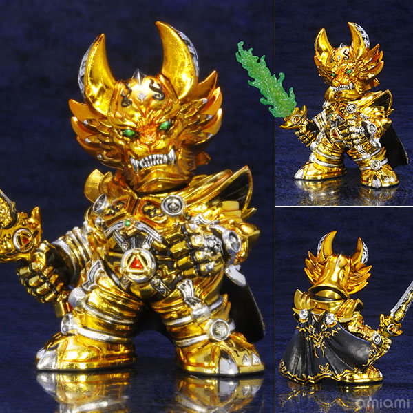 牙狼デフォルメ魔戒コレクション 黄金騎士ガロ メッキver.[アート