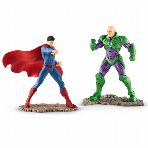 DC スーパーマン & レックス・ルーサー フィギュアセット DCコミックス シーナリーパック/ スーパーマン vs レックス・ルーサー