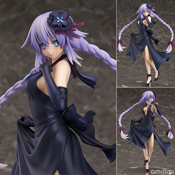 【中古】超次元ゲイム ネプテューヌ パープルハート ドレスVer. 1/7 完成品フィギュア[ウイング]