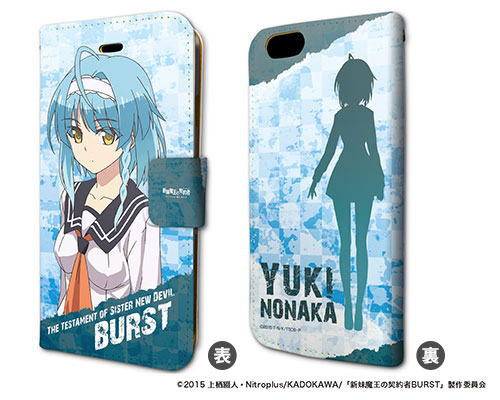 手帳型スマホケース「新妹魔王の契約者BURST」03/野中柚希 (iPhone6/6s