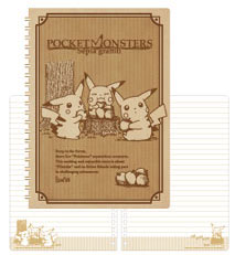 POCKET MONSTERS Sepia graffiti A5リングノート ランチタイム[アヴェンジャーズ]《在庫切れ》
