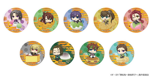 缶バッジ「薄桜鬼～御伽草子～」01 9個入りBOX[A3]《在庫切れ》