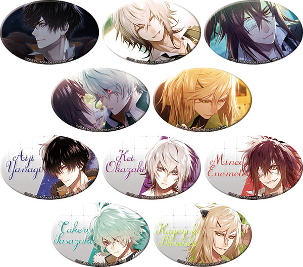 オトメイト [楕円形] 缶バッジコレクション Collar×Malice Vol.1 10個