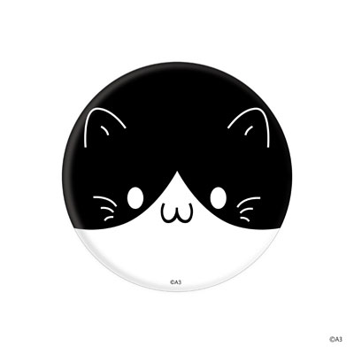 缶バッジ「にゃんバッジ」02/ツン[A3]《在庫切れ》