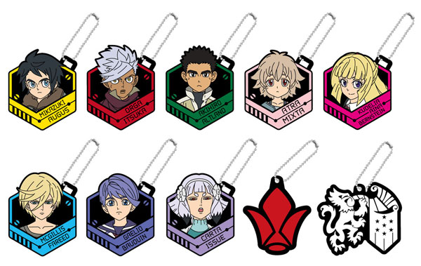 ラバーマスコット 機動戦士ガンダム 鉄血のオルフェンズ 10個入りBOX