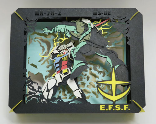 PAPER THEATER 機動戦士ガンダム PT-042 ガンダム大地に立つ！！[サンスター文具]【送料無料】《在庫切れ》