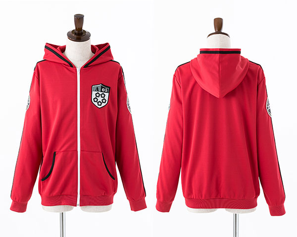 ワールドトリガー ボーダーイメージパーカー 嵐山隊モデル M Acos 在庫切れ