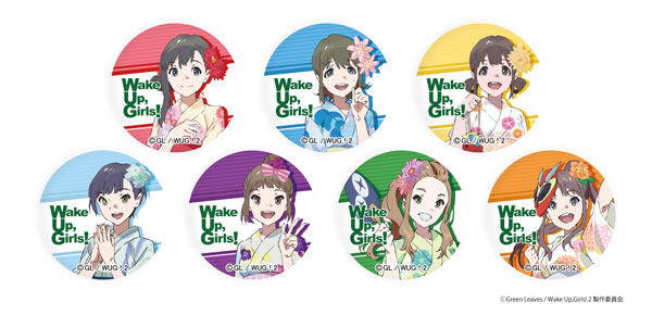 wake up girls! 缶バッジ 缶バッジ「Wake Up，Girls！」 7個入りBOX[A3]【送料無料】《在庫切れ》