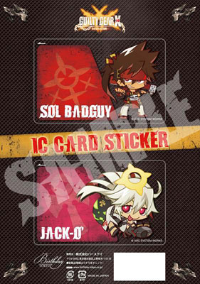 GUILTY GEAR Xrd-REVELATOR- ICカードステッカー 01 ソル＆ジャック 