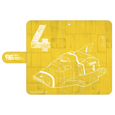 サンダーバード - ARE GO - スライド式手帳型スマートフォンケース 4号.ver L[キャラバン]《在庫切れ》