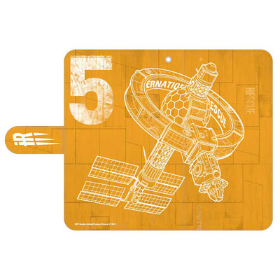 サンダーバード - ARE GO - スライド式手帳型スマートフォンケース 5号.ver S[キャラバン]【送料無料】《在庫切れ》