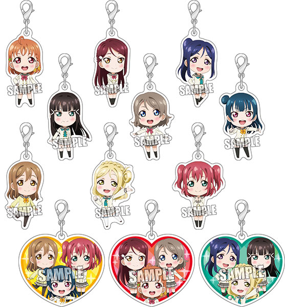 ラブライブ！サンシャイン！！ トレーディングファスナーマスコット 12個入りBOX[ブロッコリー]《取り寄せ※暫定》
