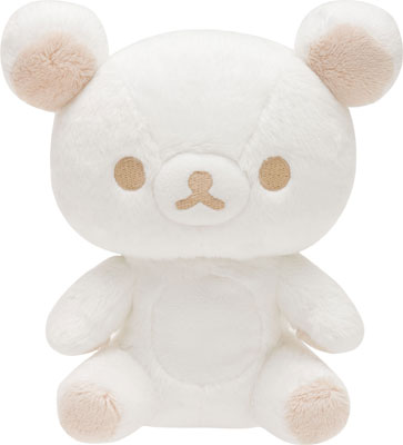 MR64401 モノクロリラックマ ぬいぐるみ シロ[サンエックス]《在庫切れ》