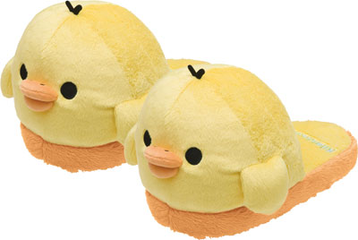 KY48601 リラックマ ぬいぐるみスリッパ キイロイトリ[サンエックス