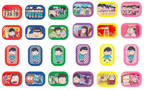 味覚糖のどタブレット缶 おそ松さん マスカット 6個入りBOX[UHA味覚糖]《在庫切れ》