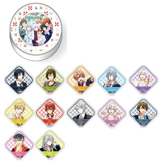 アイドリッシュセブン マグネット付きシール缶 IDOLiSH7[マイム・コーポレーション]《在庫切れ》