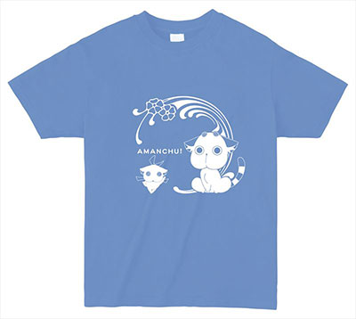 あまんちゅ モノトーンtシャツstd ちゃ顧問 お姫 Mix Blue Ll ペンギンパレード 在庫切れ