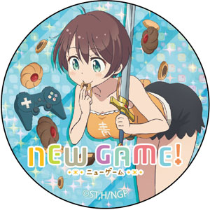 NEW GAME！ カンバッジ 篠田はじめ[コンテンツシード]《在庫切れ》