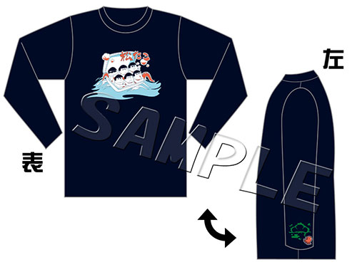 おそ松さん ロングスリーブTシャツ 松たこ/Mサイズ[slaps]《在庫切れ》