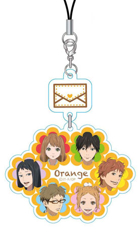 orange チャーム付き アクリルマスコット 仲間[ティー・シー・ピー]《在庫切れ》