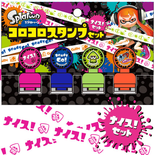 スプラトゥーン (2)コロコロスタンプセット/ナイス！セット[エンスカイ