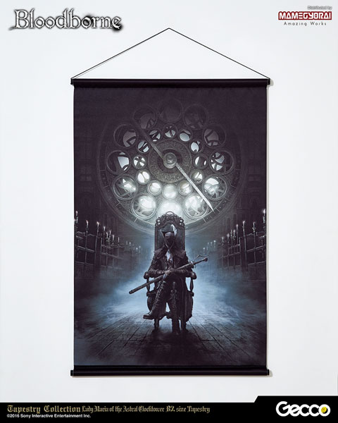 正規品 Bloodborne 時計塔のマリア　タペストリー Bloodborne/ 時計塔のマリア B2サイズ タペストリー（再販）[Gecco