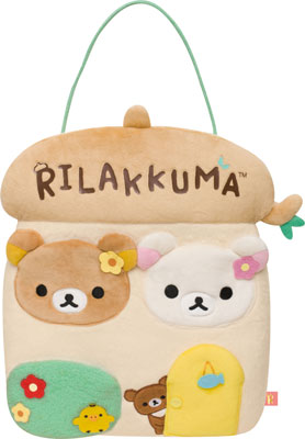 リラックマ ウォールポケット コリラックマ キイロイトリ こぐま リラックマ ウォールポケット コリラックマ キイロイトリ こぐま