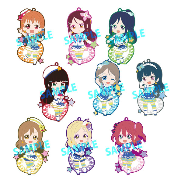 トイズワークスコレクション にいてんごむっ！ ラブライブ！サンシャイン！！ 10個入りBOX[キャラアニ]《在庫切れ》
