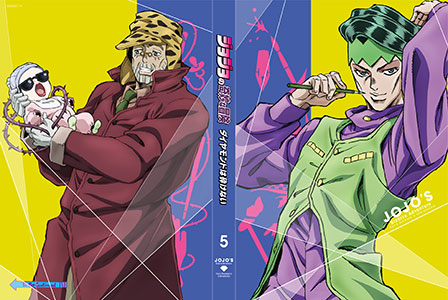 BD ジョジョの奇妙な冒険 ダイヤモンドは砕けない Vol.5 (Blu-ray Disc)[ワーナー・ブラザース]《在庫切れ》