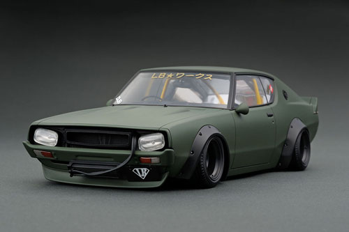 1/18 LB WORKS Kenmeri 2Dr Matte Green[イグニッションモデル]【送料