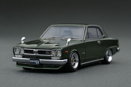 自動車 IG Nissan Skyline2000GT-X(KGC10)1/43 1/43 Nissan Skyline 2000 GT-X (KGC10) Green[イグニッションモデル