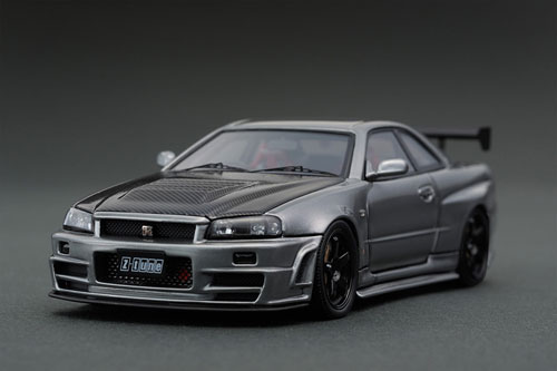 イグニッション1/43 Nismo R34 GT-R Z-tuneガンメタリック 1/43 Nismo R34 GT-R Z-tune Gun Metallic[イグニッションモデル