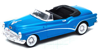1/24 BUICK SKYLARD 1953 コンバーチブル(ブルー)[WELLY]《在庫切れ》