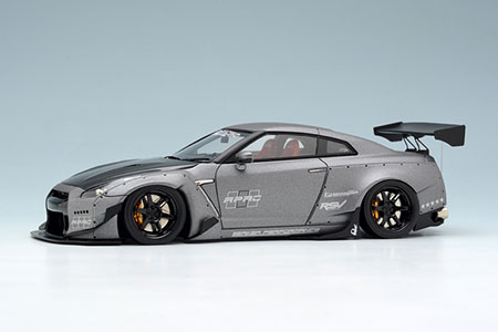 1/43ミニカーアイドロンRocket Bunny GT-R マットグレー