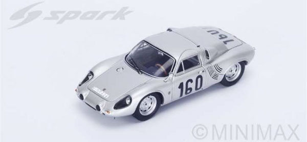 1/43 Porsche 718 No.160 Winner Targa Florio 1963 J. Bonnier - C. M. Abate[スパーク]《在庫切れ》