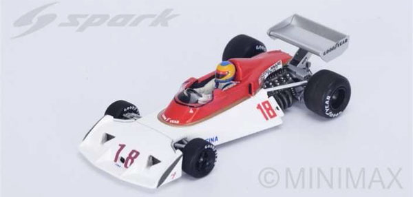 1/43 Surtees TS19 No.18 Dutch GP 1976 Conny Andersson[スパーク