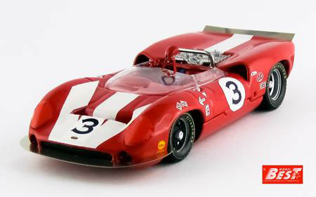 SPARK-MODEL S1144 Scale 1/43 | LOLA T333 CS N 10 LAGUNA SECA