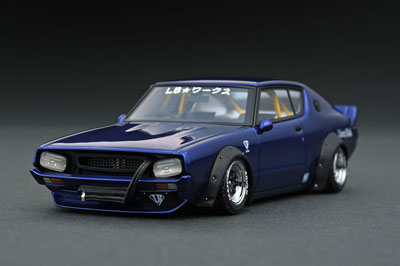 1/43 LB-WORKS Kenmary 2Door Blue Metallic[イグニッションモデル]《在庫切れ》