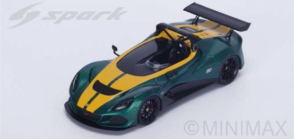 1/43 Lotus 3-Eleven 2015 (Presentation)[スパーク]《在庫切れ》