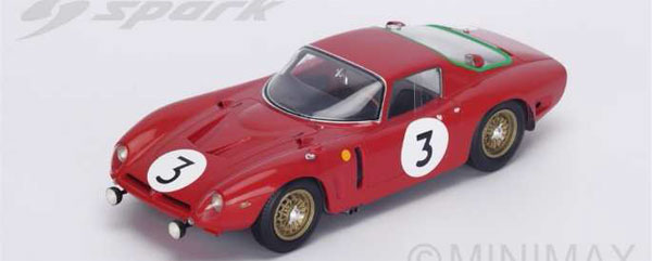 Décalcomanies 1:43 Pour Iso Grifo #3 - 24H Du Mans 1965 - Pilotes De Mortemart/Fraissinet