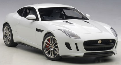 1/18 ジャガー Fタイプ R クーペ 2015 (ホワイト)[オートアート]《在庫切れ》