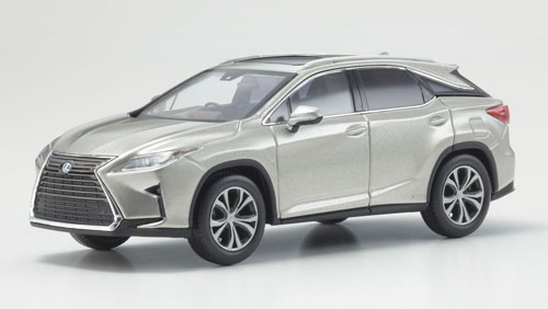 KYOSHOオリジナル 1/43 LEXUS RX450h(ソニックチタニウム)[京商]《在庫