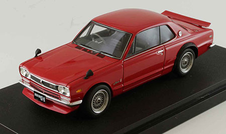 1/43 ニッサン スカイライン GT-R (KPGC10) メッシュホイール(カスタム