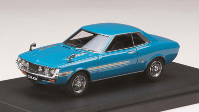 1/43 トヨタ セリカ (TA22) ブルー メタリック[MARK43]《在庫切れ》