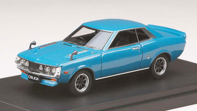 1/43 トヨタ セリカ (TA22) スポーツホイール ブルー メタリック