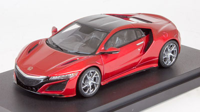 1/43ホンダNSX (NC1) 2017 バレンシアレッドパール[MARK43]《在庫切れ》