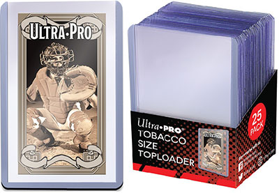 タバコカードサイズミニカード用トップローダー 25個入りBOX[Ultra・PRO]《在庫切れ》