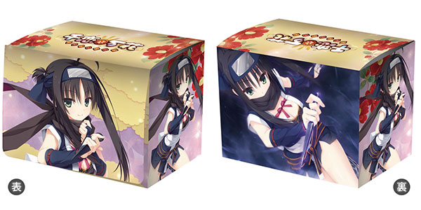 千恋＊万花「常陸 茉子」 スリーブ　デッキケース　セット Amazon.co.jp: 合皮製デッキケースW 千恋*万花「常陸茉子」Ver.2
