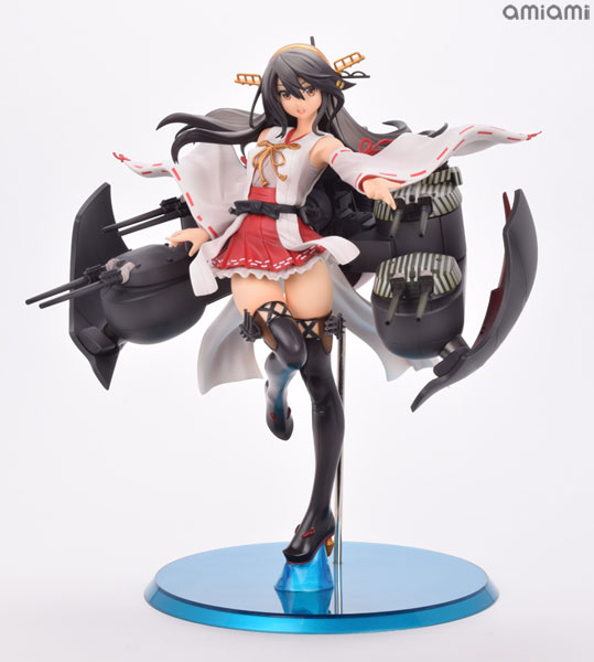 【中古】艦隊これくしょん -艦これ- 榛名改二 通常版 1/7 完成品フィギュア(月刊ホビージャパン2016年4月号＆5月号 誌上通販、一部販売店限定)[ホビージャパン/AMAKUNI]