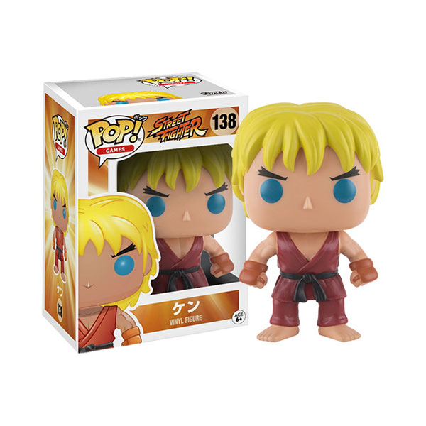 Funko POP！　ストリートファイター　ケン　フィギュア ポップ！ 『ストリート・ファイター』ケン[ファンコ]《在庫切れ》
